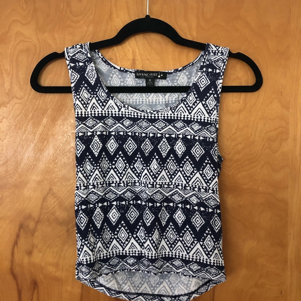 Cropped tank